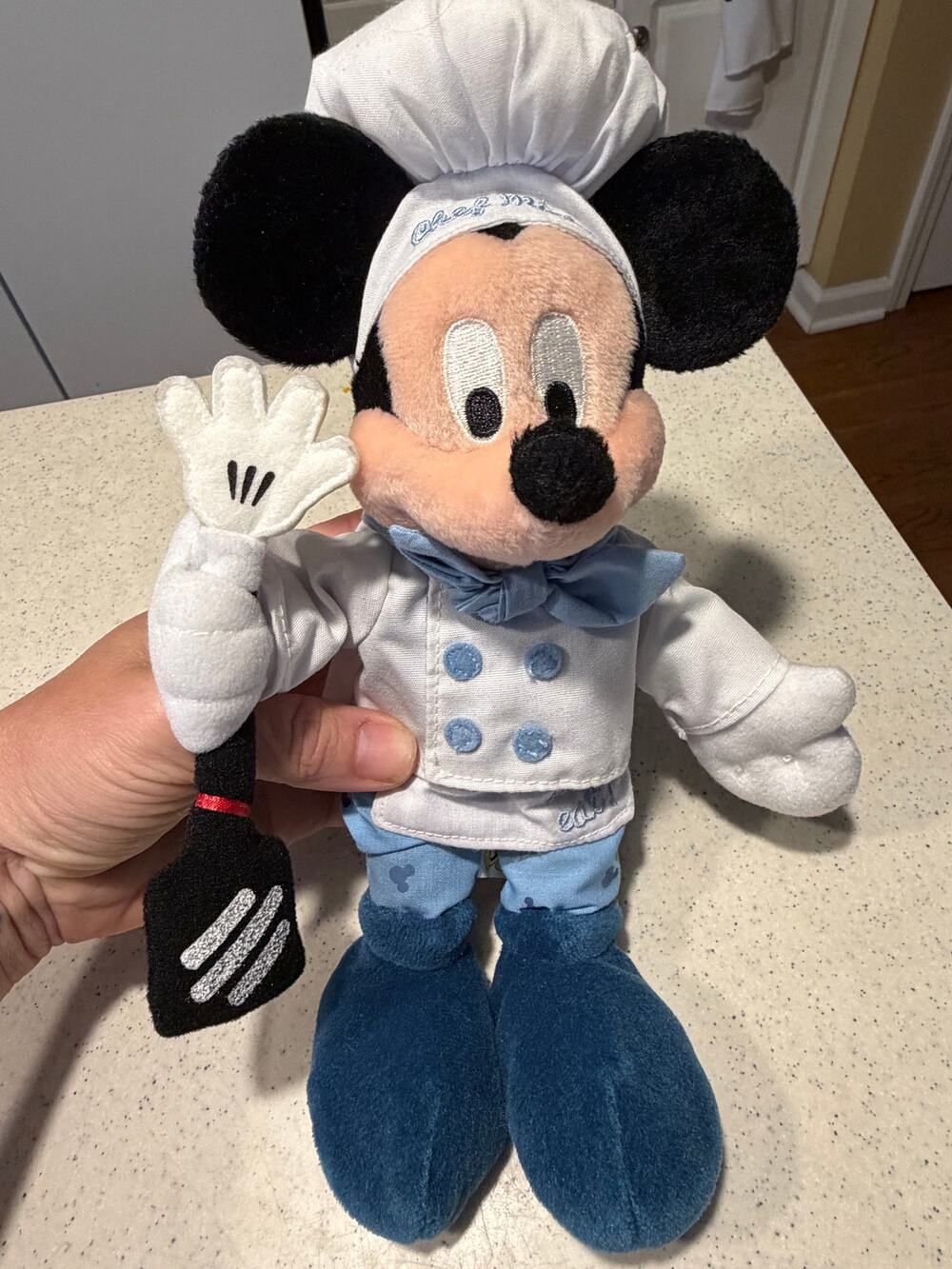 Disney World Parks Mickey Mouse Chef Beanie Plush